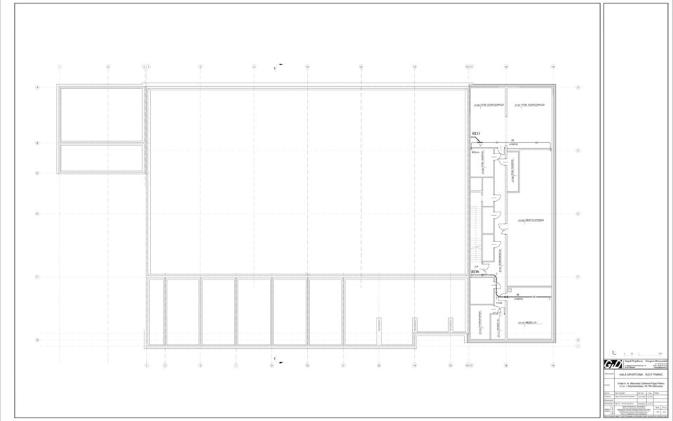 bud. Data Podpis Projektant mgr inż. Ewa Dziewczopolska Wa-105/93 04.2016 Opracowanie Sprawdzający mgr inż. Urszula Sychowicz Stadium projektu BUD.-WYK. MA/009/03 04.