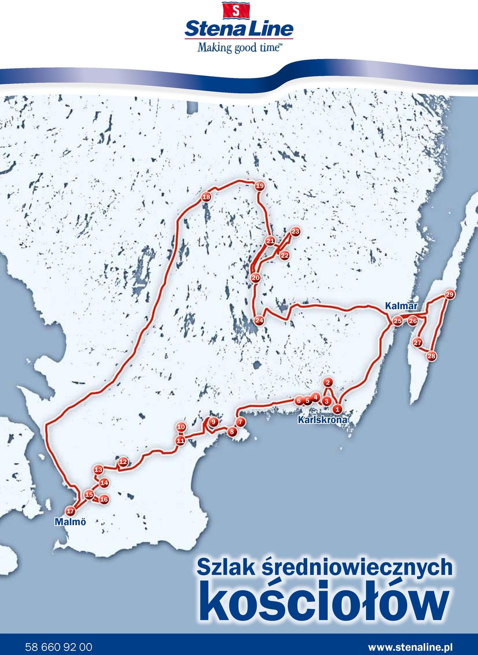 Karlskrona 13 12 17 Malmö 15 14