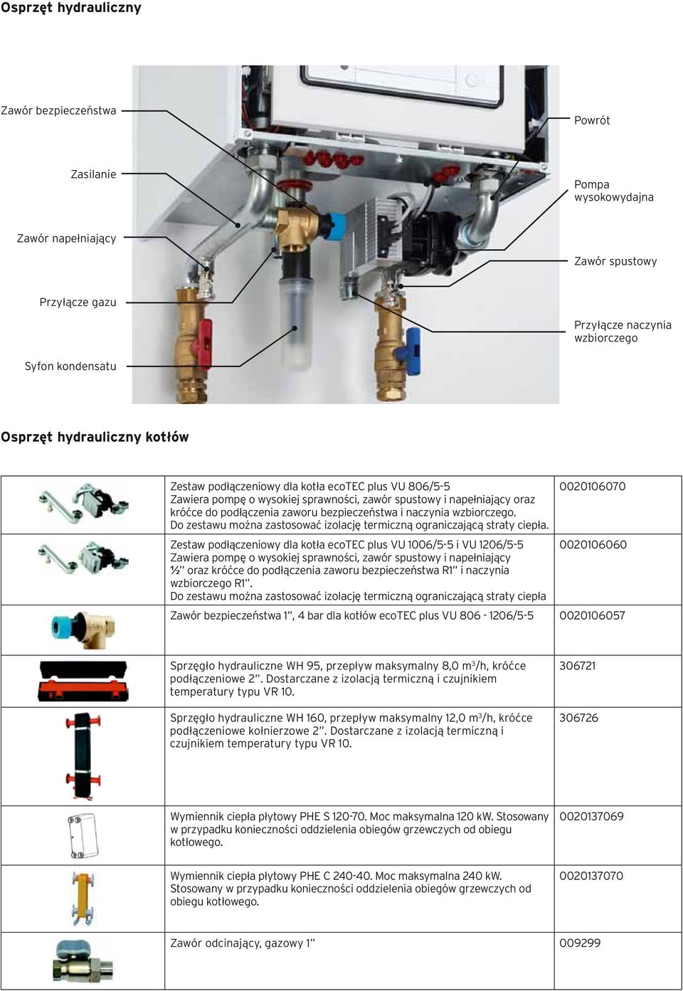 wzbiorczego. Do zestawu można zastosować izolację termiczną ograniczającą straty ciepła.