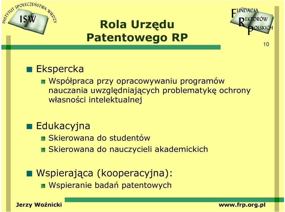 intelektualnej Edukacyjna Skierowana do studentów Skierowana do