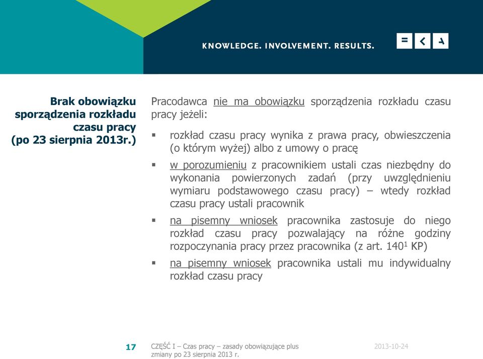 porozumieniu z pracownikiem ustali czas niezbędny do wykonania powierzonych zadań (przy uwzględnieniu wymiaru podstawowego czasu pracy) wtedy rozkład czasu pracy ustali