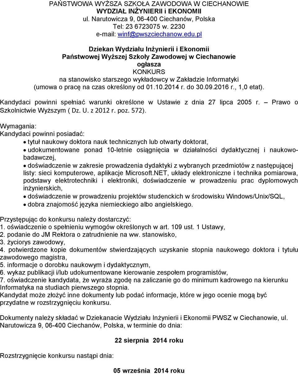 NET, układy elektroniczne i technika pomiarowa, podstawy elektrotechniki i