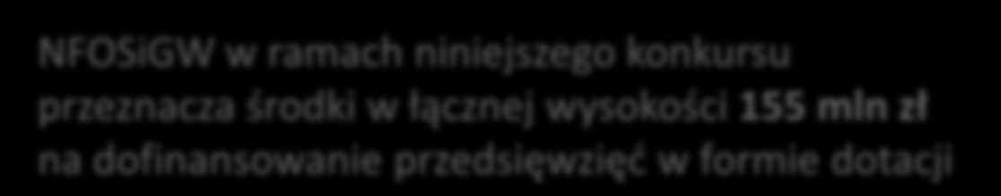 PROGRAM ZIELONYCH INWESTYCJI (GIS) 1. Zarządzanie energią w budynkach użyteczności publicznej IV konkurs!!! Nabór wniosków planowany w maju 2012 r.