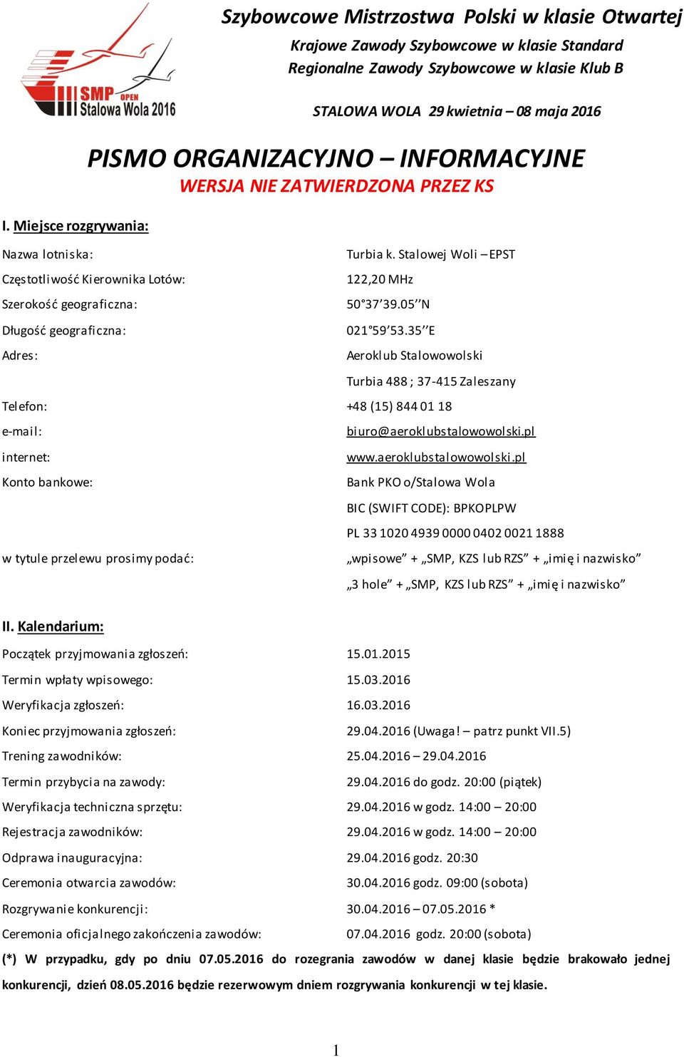 Stalowej Woli EPST 122,20 MHz 50 37 39.05 N 021 59 53.