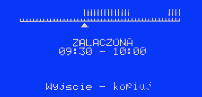 ST-95 instrukcja obsługi dla pompy cyrkulacyjnej start/stop za pomocą tej funkcji ustawia się dobowy cykl aktywacji lub postoju pompy z dokładnością 30 minut.