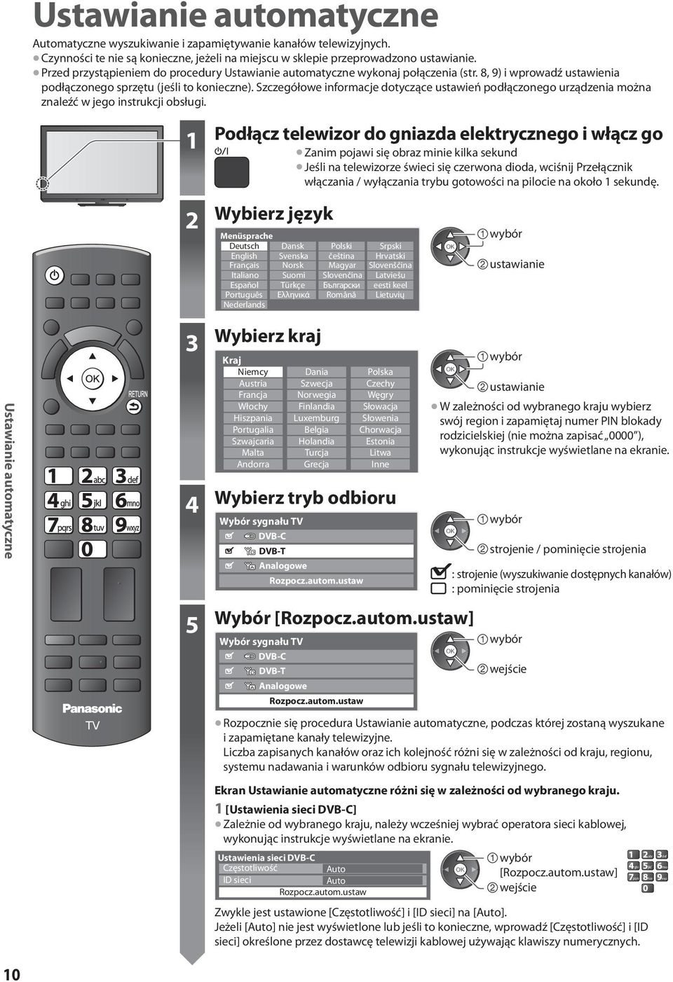 Szczegółowe informacje dotyczące ustawień podłączonego urządzenia można znaleźć w jego instrukcji obsługi.