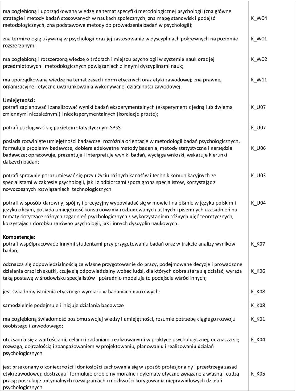 technologicznych tematy dotyczące różnych zagadnień z wykorzystaniem różnych ujęć teoretycznych, potrafi współpracować z innymi studentami przy przygotowaniu badań oraz w trakcie analizy wyników