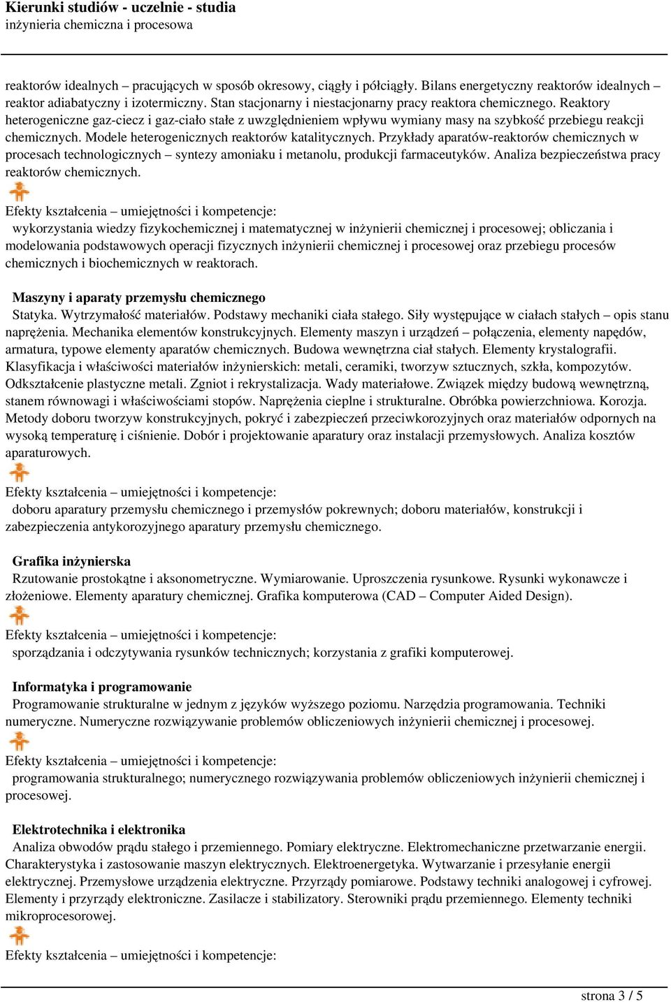 Modele heterogenicznych reaktorów katalitycznych. Przykłady aparatów-reaktorów chemicznych w procesach technologicznych syntezy amoniaku i metanolu, produkcji farmaceutyków.