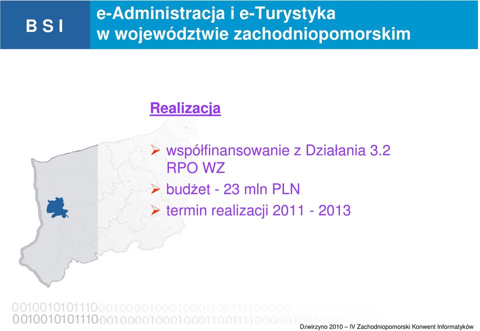 Realizacja współfinansowanie z Działania