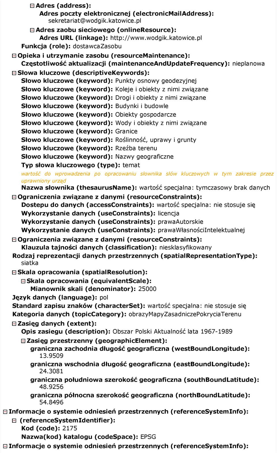 Obiekty gospodarcze Słowo kluczowe (keyword): Wody i obiekty z nimi związane Słowo kluczowe (keyword): Granice Słowo kluczowe (keyword): Roślinność, uprawy i grunty Słowo kluczowe (keyword): Rzeźba