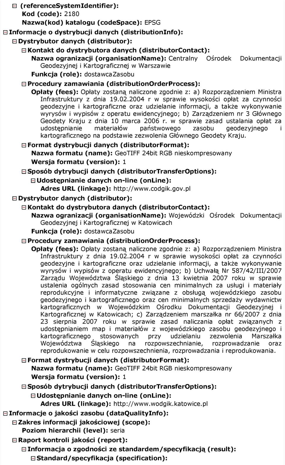 w sprawie zasad ustalania opłat za udostępnianie materiałów państwowego zasobu geodezyjnego i kartograficznego na podstawie zezwolenia Głównego Geodety Kraju.