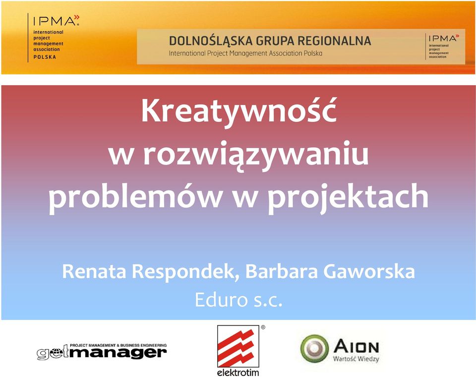 w projektach Renata