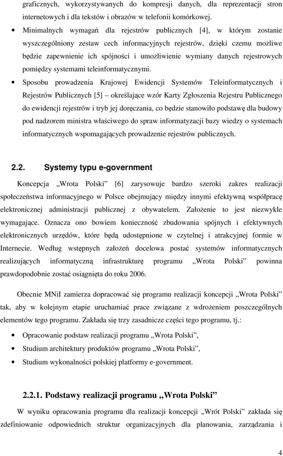 danych rejestrowych pomidzy systemami teleinformatycznymi.