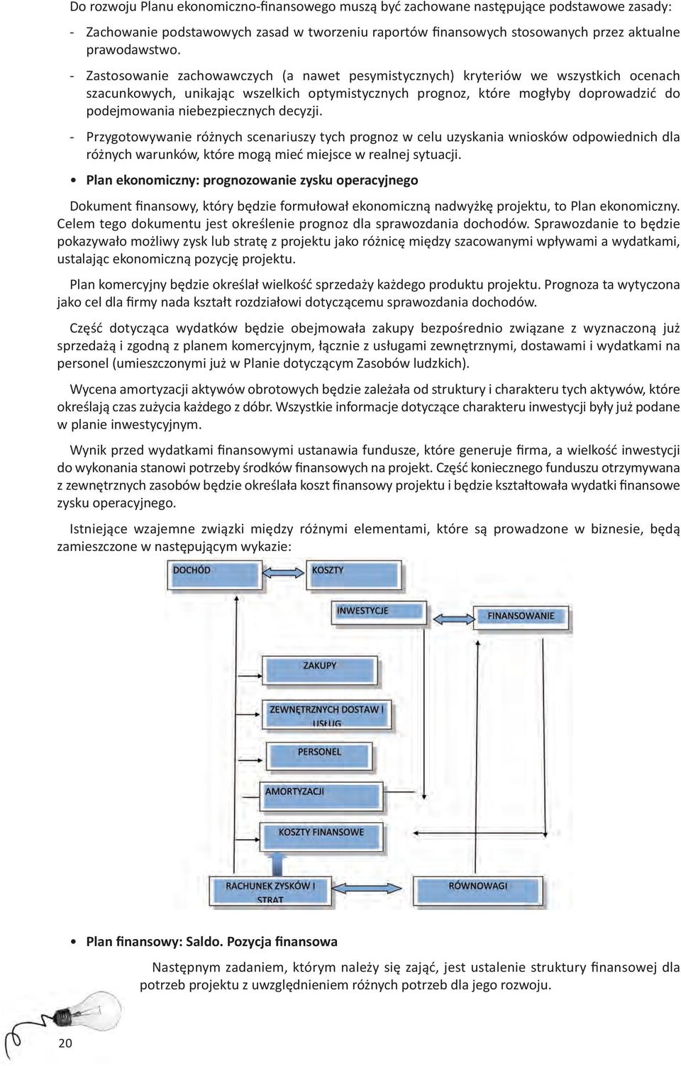 niebezpiecznych decyzji. - Przygotowywanie różnych scenariuszy tych prognoz w celu uzyskania wniosków odpowiednich dla różnych warunków, które mogą mieć miejsce w realnej sytuacji.