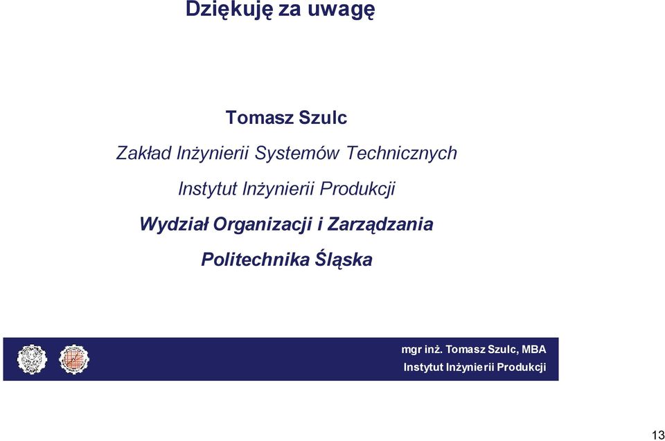 Technicznych Wydział