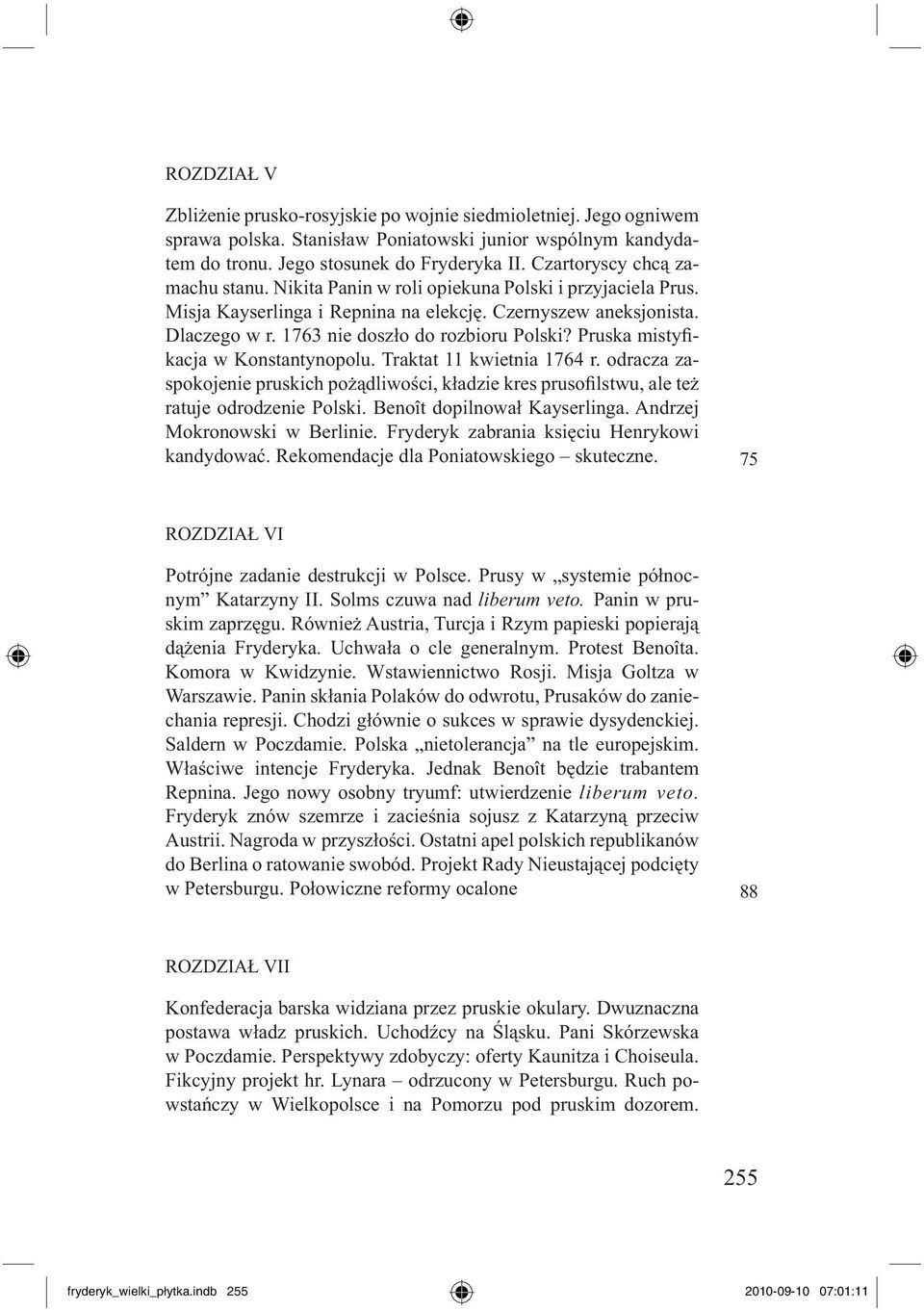 1763 nie doszło do rozbioru Polski? Pruska mistyfikacja w Konstantynopolu. Traktat 11 kwietnia 1764 r.