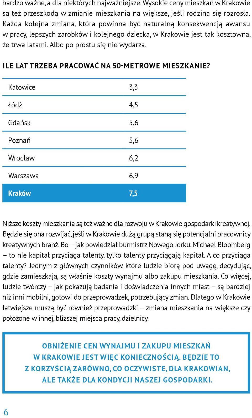 ILE LAT TRZEBA PRACOWAĆ NA 50-METROWE MIESZKANIE?