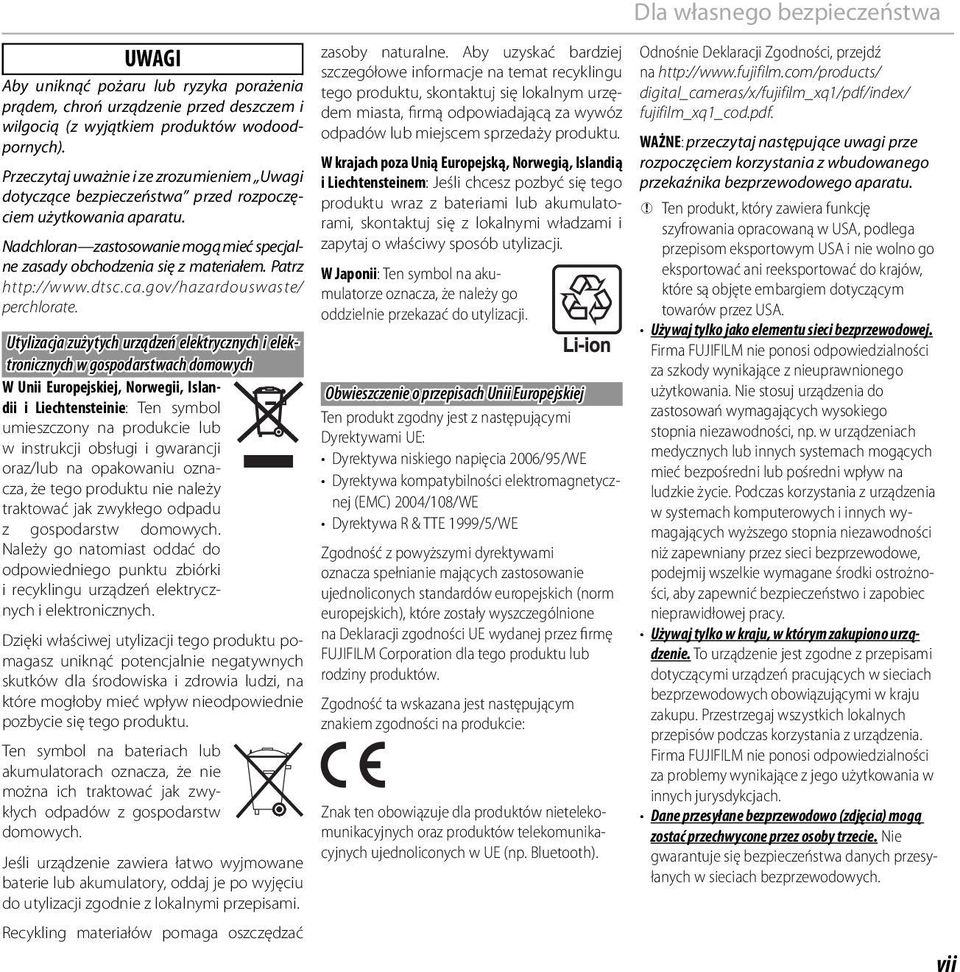 Patrz http://www.dtsc.ca.gov/hazardouswaste/ perchlorate.