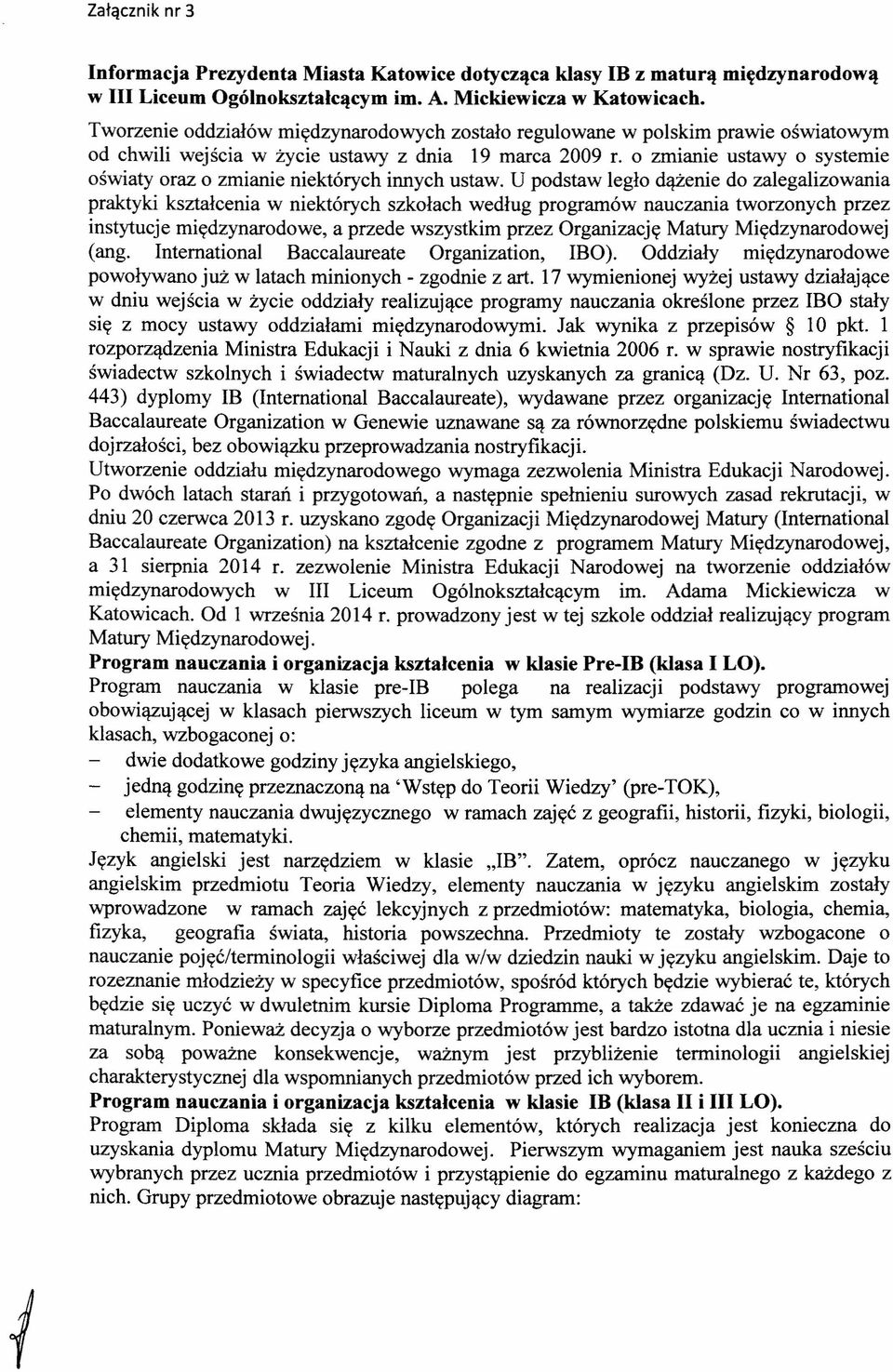 o zmianie ustawy o systemie oświaty oraz o zmianie niektórych innych ustaw.