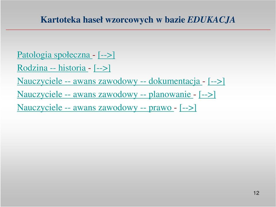 zawodowy -- dokumentacja - [-->] Nauczyciele -- awans zawodowy