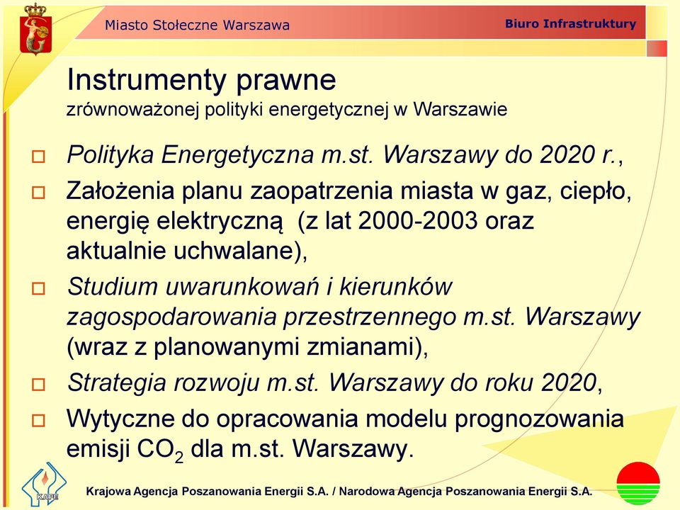 Studium uwarunkowań i kierunków zagospodarowania przestrzennego m.st. Warszawy (wraz z planowanymi zmianami), Strategia rozwoju m.