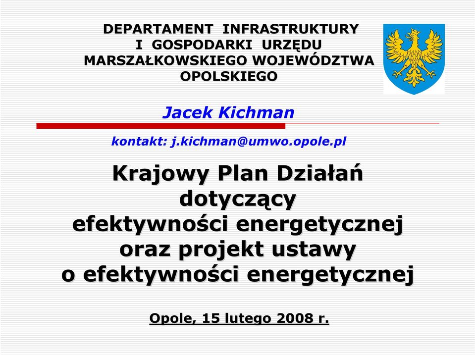 pl Krajowy Plan Działań dotyczący cy efektywności energetycznej