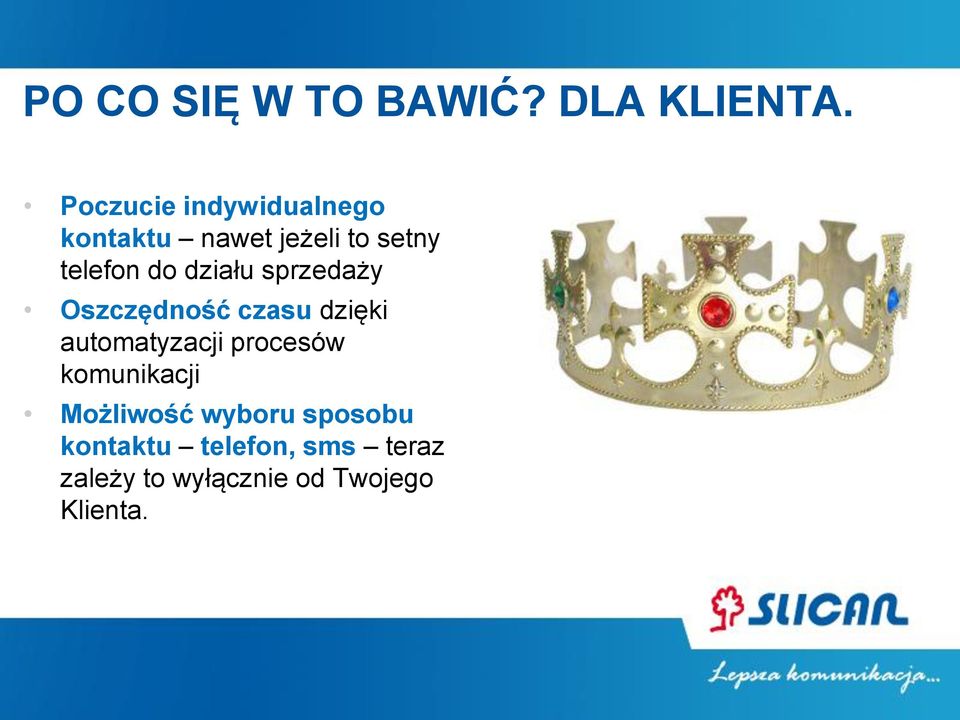 działu sprzedaży Oszczędność czasu dzięki automatyzacji procesów