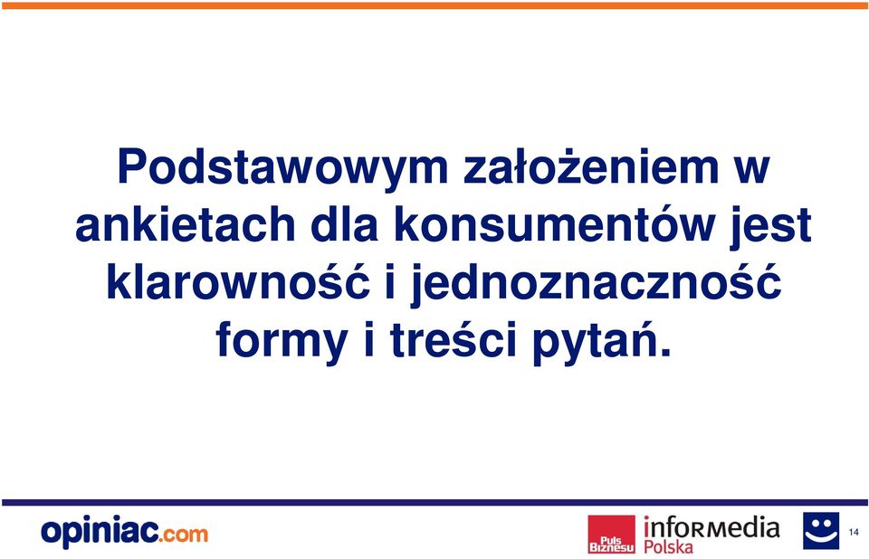 jest klarowność i