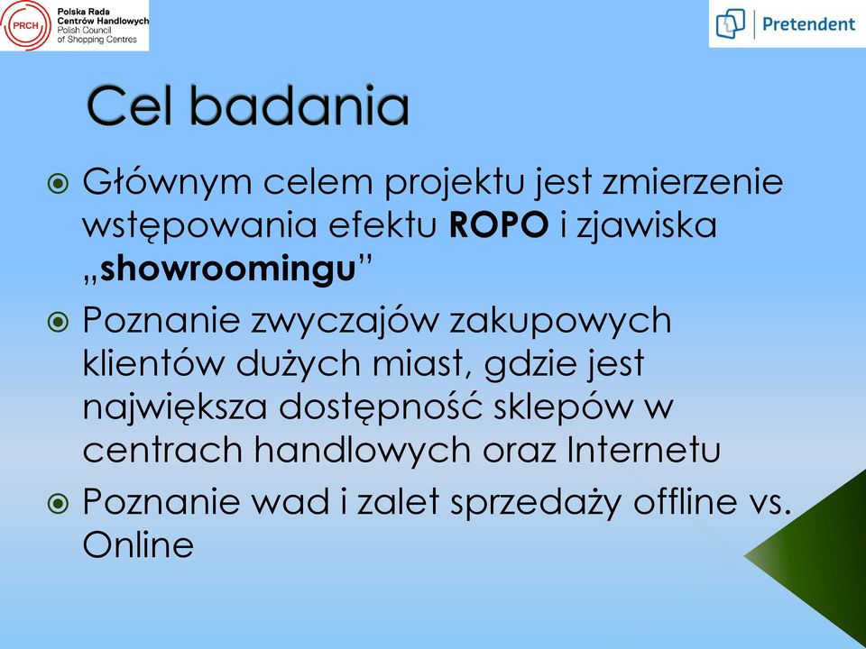 dużych miast, gdzie jest największa dostępność sklepów w centrach