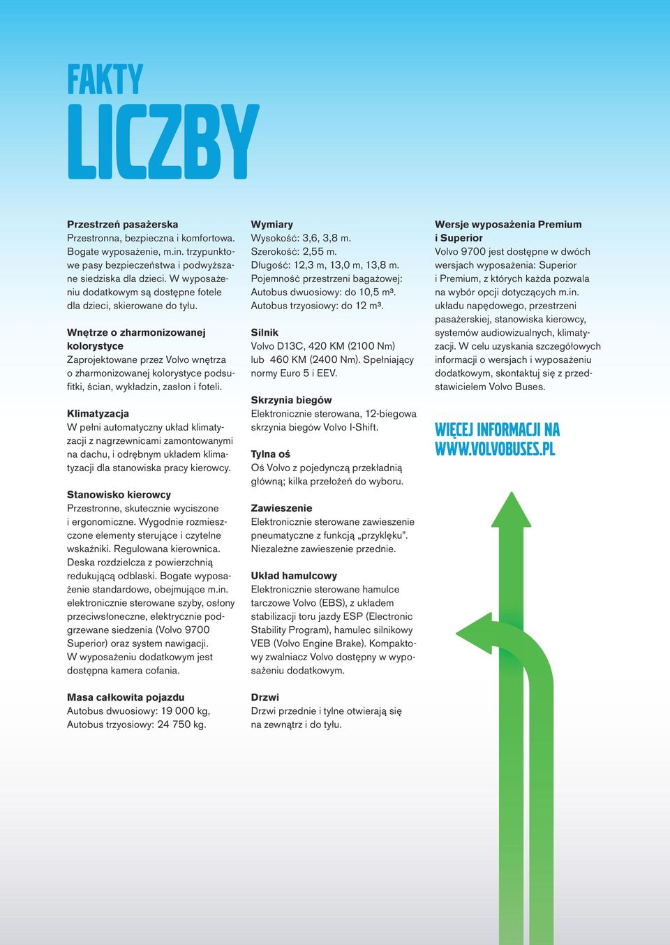 Wnętrze o zharmonizowanej kolorystyce Zaprojektowane przez Volvo wnętrza o zharmonizowanej kolorystyce podsufitki, ścian, wykładzin, zasłon i foteli.