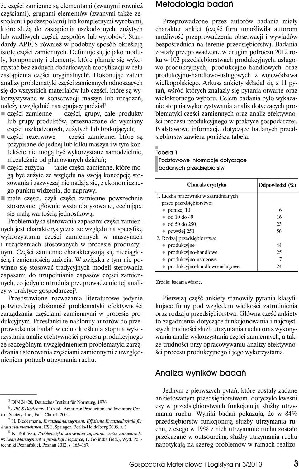 Definiuje się je jako moduły, komponenty i elementy, które planuje się wykorzystać bez żadnych dodatkowych modyfikacji w celu zastąpienia części oryginalnych 6.