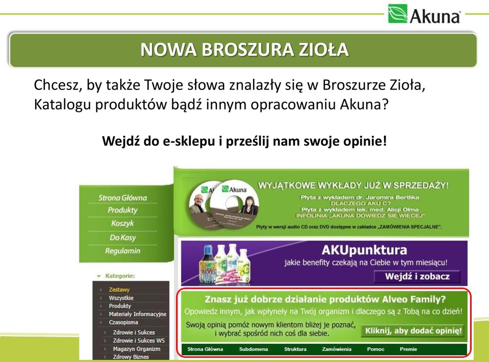 Katalogu produktów bądź innym opracowaniu