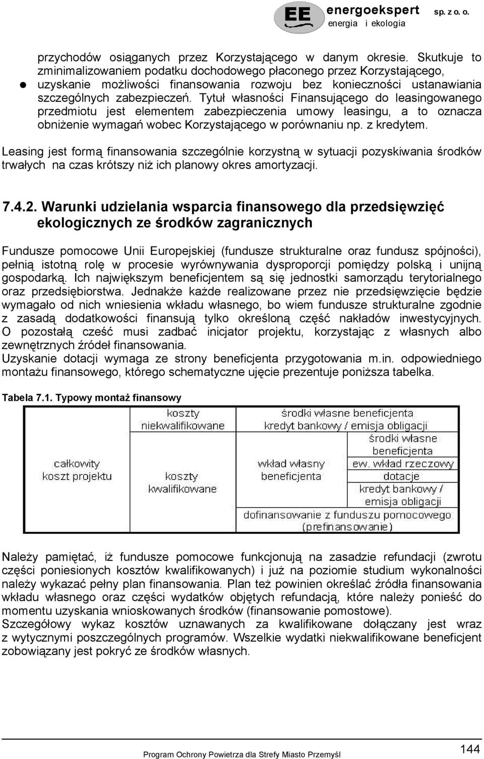 Tytuł własności Finansującego do leasingowanego przedmiotu jest elementem zabezpieczenia umowy leasingu, a to oznacza obniżenie wymagań wobec Korzystającego w porównaniu np. z kredytem.