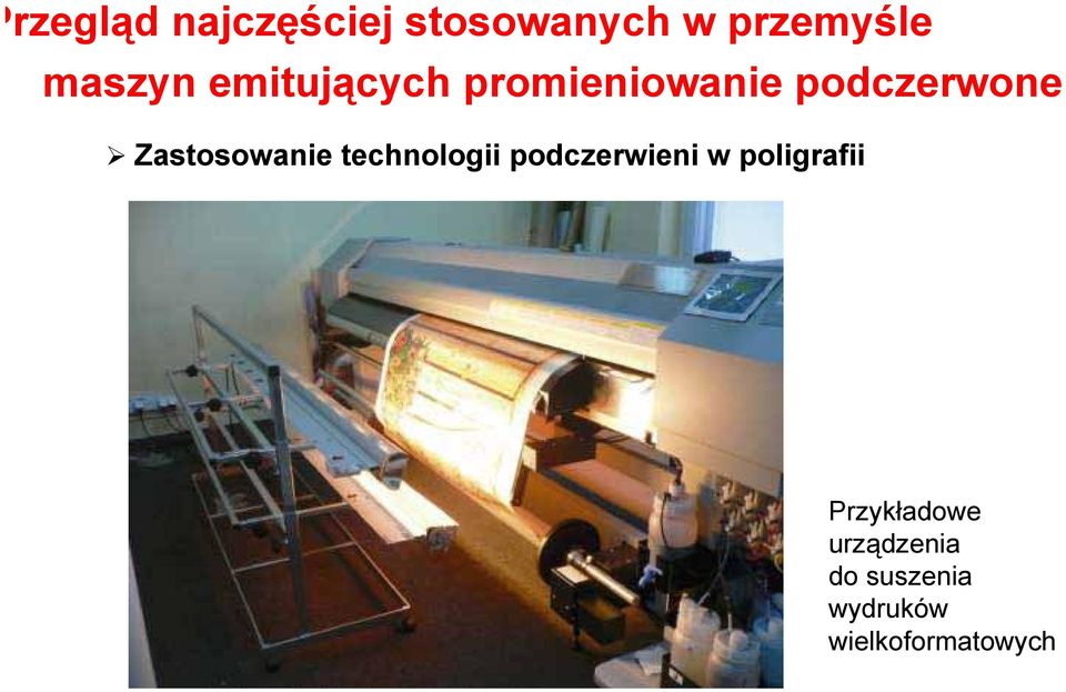 Zastosowanie technologii podczerwieni w poligrafii