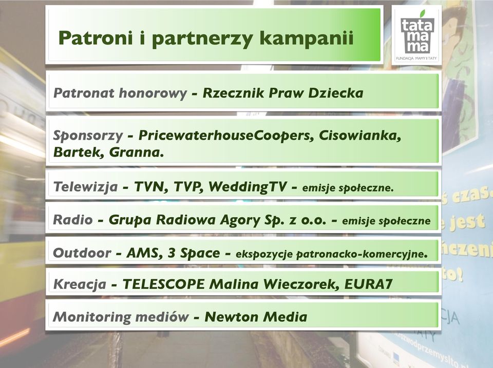 Telewizja - TVN, TVP, WeddingTV - emisje społ