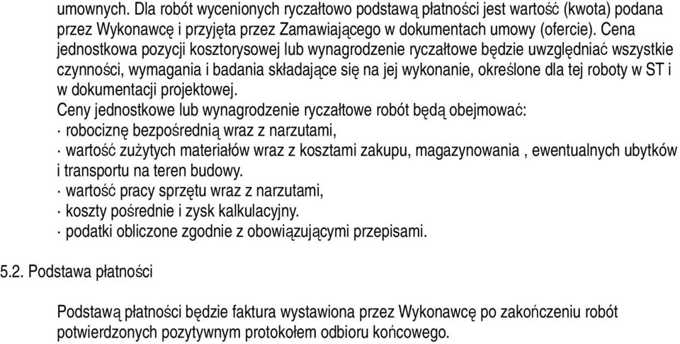 dokumentacji projektowej.