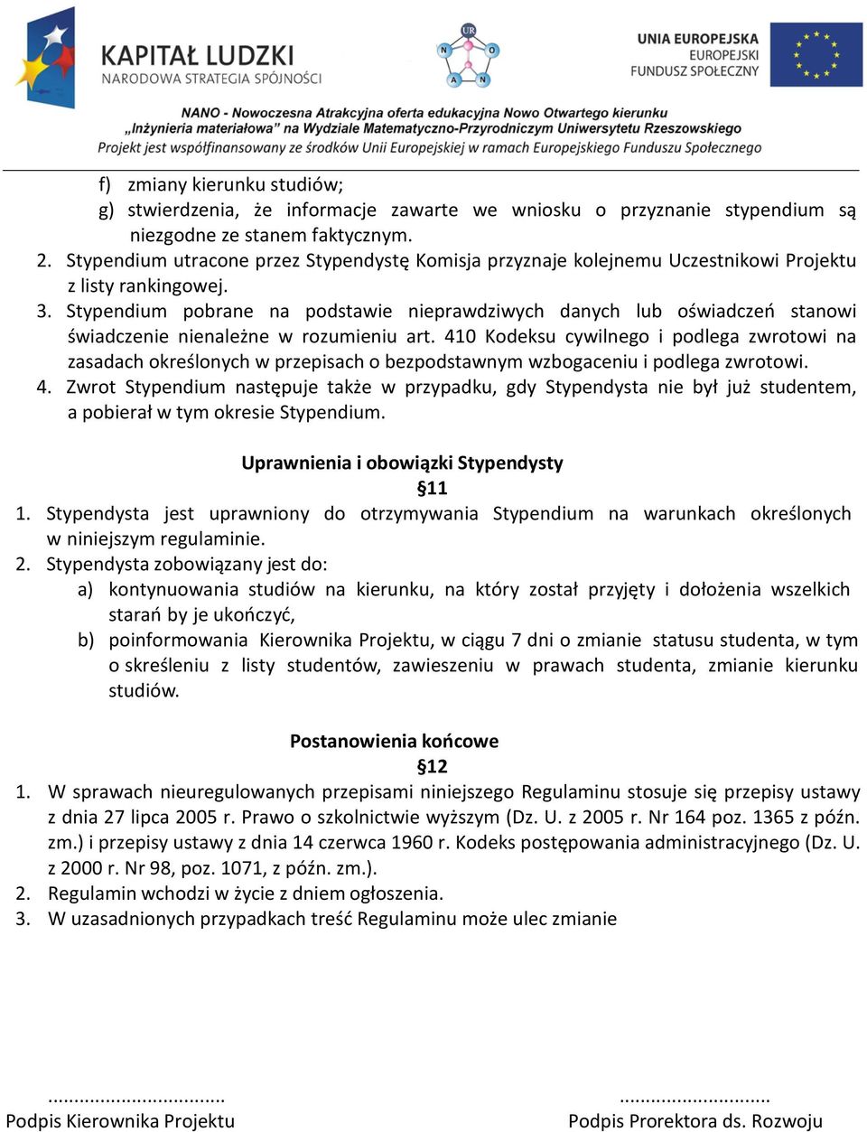 Stypendium pobrane na podstawie nieprawdziwych danych lub oświadczeń stanowi świadczenie nienależne w rozumieniu art.