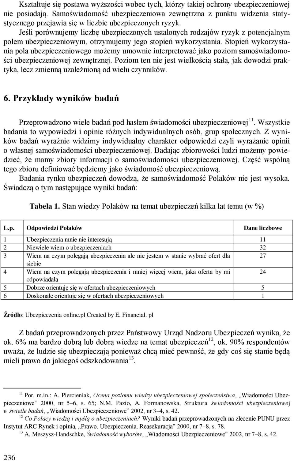 Jeśli porównujemy liczbę ubezpieczonych ustalonych rodzajów ryzyk z potencjalnym polem ubezpieczeniowym, otrzymujemy jego stopień wykorzystania.