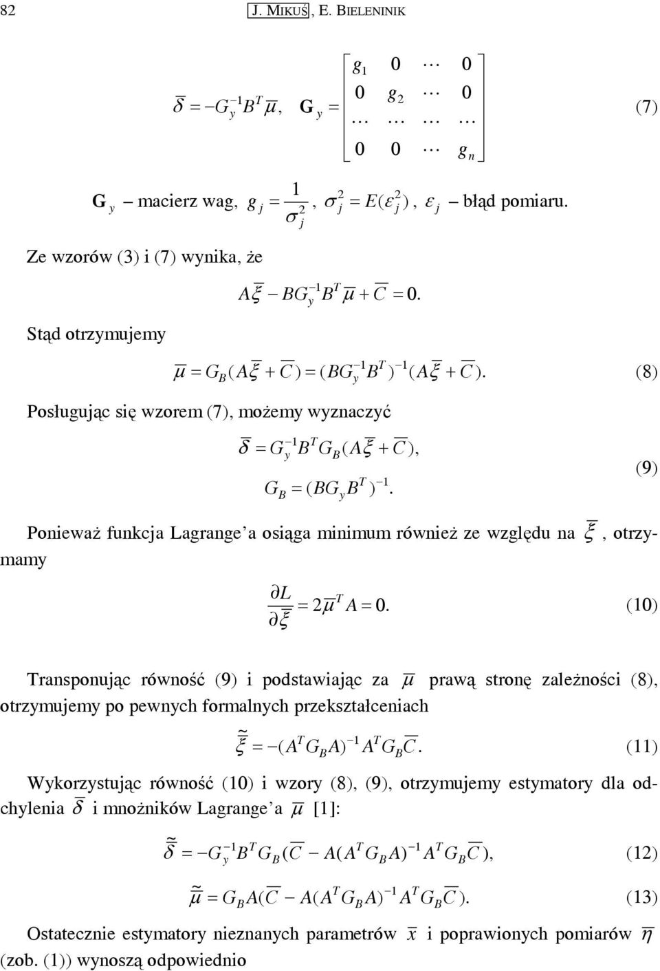 9 posąc z µ prą sroę zleżośc 8 orzue po pech forlch przeszłcech Worzsuąc róość zor 8 9