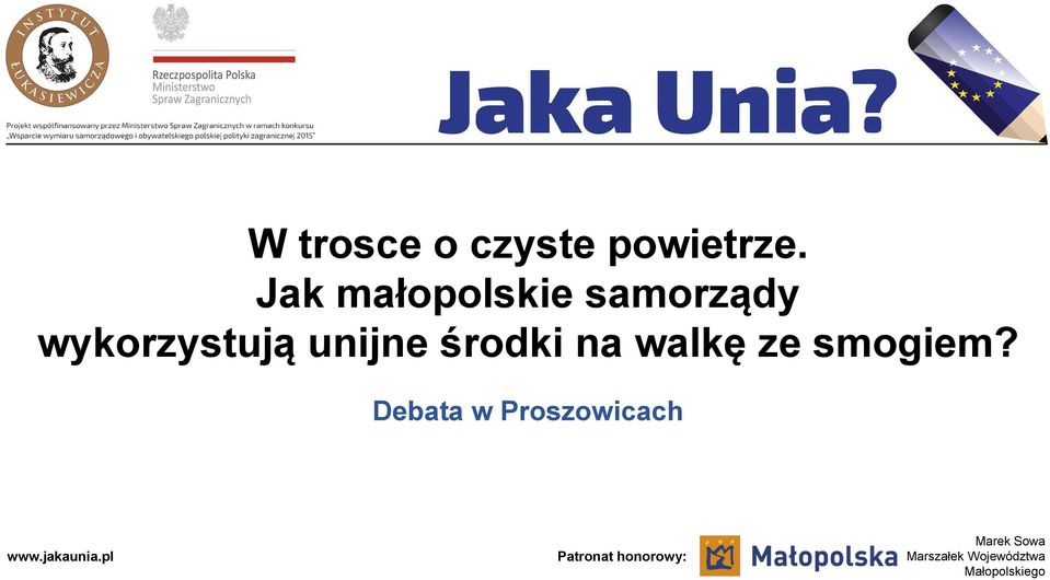 środki na walkę ze smogiem?