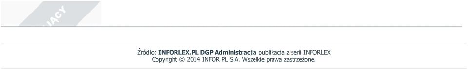 publikacja z serii INFORLEX