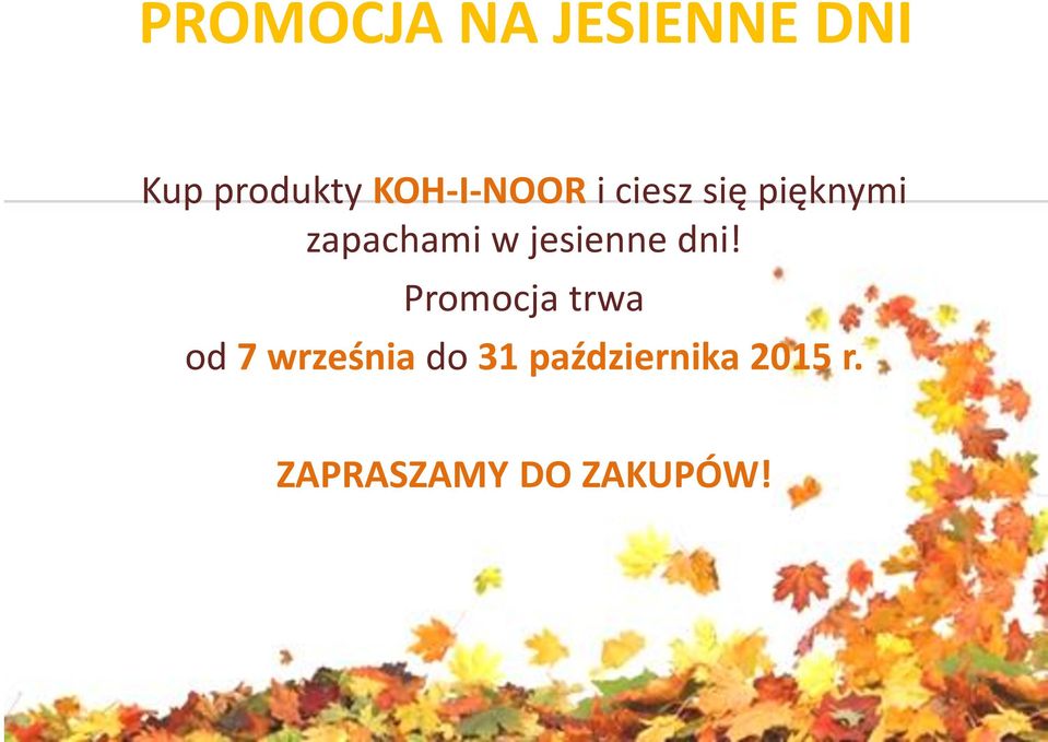 jesienne dni!