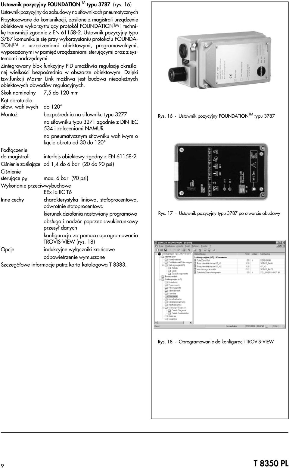 zgodnie z EN 61158-2.