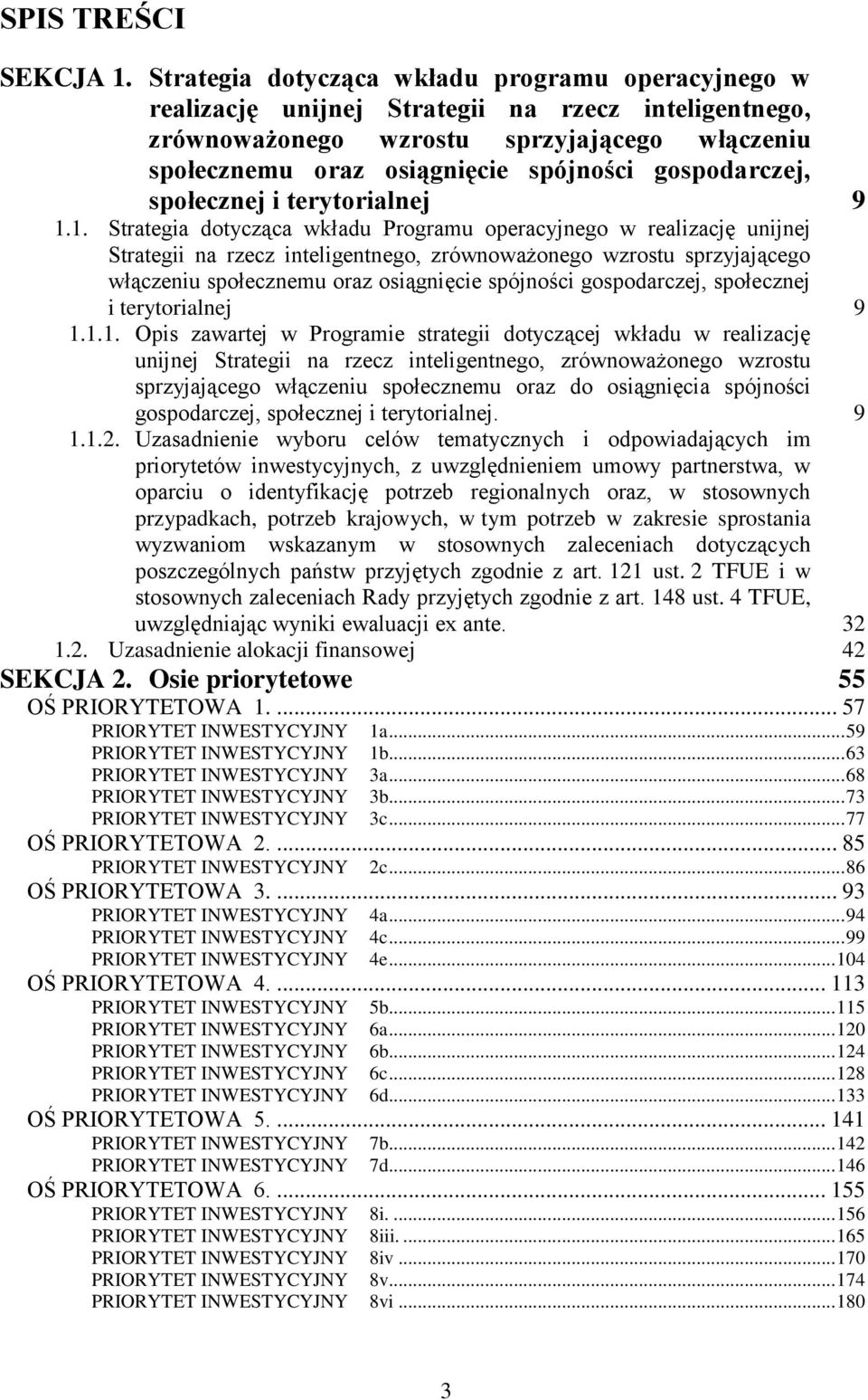 gospodarczej, społecznej i terytorialnej 9 1.