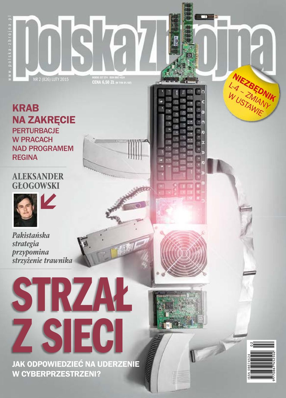 NIEZBĘDNIK KRAB NA ZAKRĘCIE PERTURBACJE W PRACACH NAD PROGRAMEM REGINA L-4 ZMIANY W