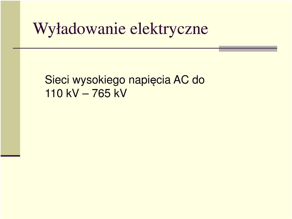 Sieci wysokiego