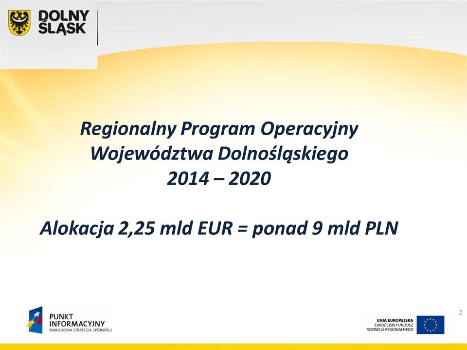 Dolnośląskiego 2014 2020