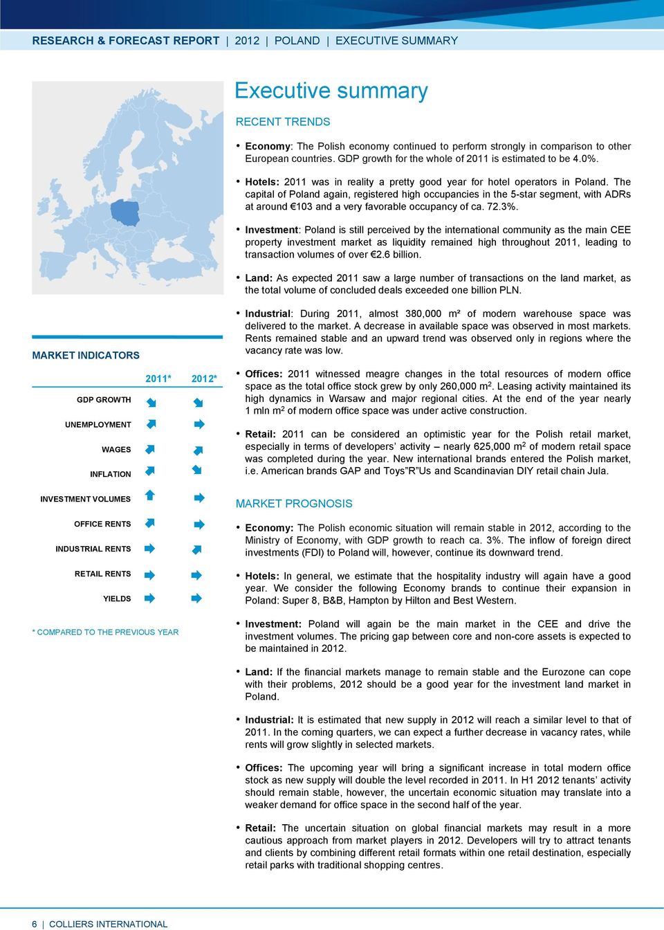 The capital of Poland again, registered high occupancies in the 5-star segment, with ADRs at around 103 and a very favorable occupancy of ca. 72.3%.