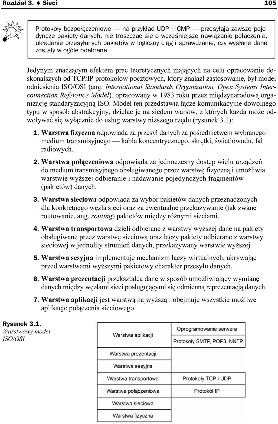 logiczny ciąg i sprawdzanie, czy wysłane dane zostały w ogóle odebrane.