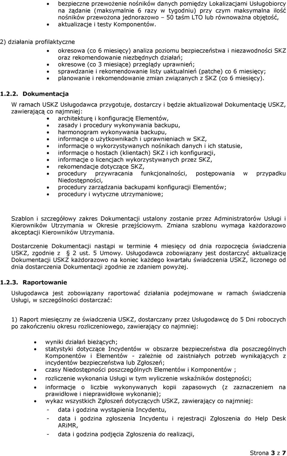 dzałana proflaktyczne 1.2.